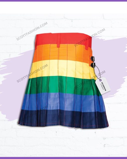 Pride Rainbow Hybrid Kilt