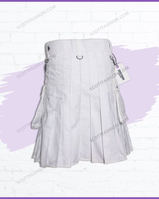 deluxe-white-utility-kilts-with-leather-strap