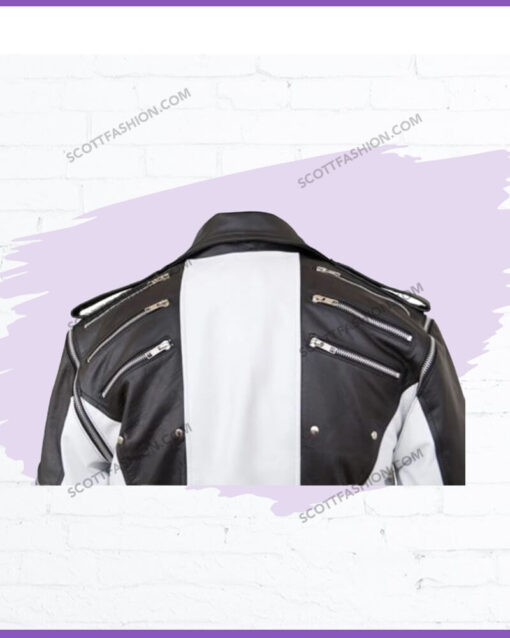 Michael-Jackson-White-and-Black-Pepsi-Leather-Jacket-with-Detachable-Sleeves-back-side