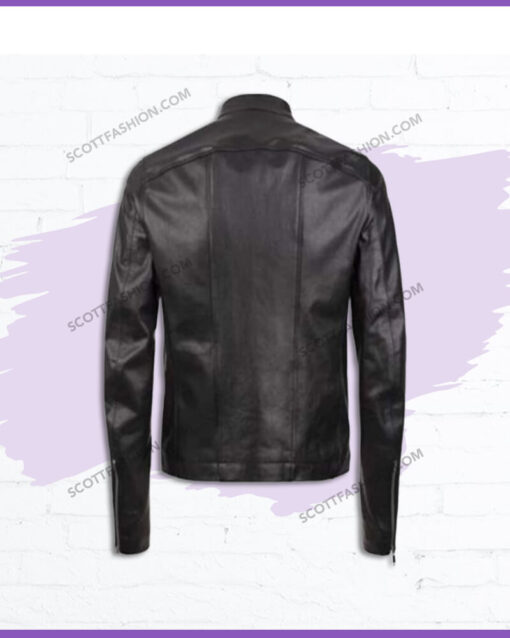 Simple Biker Leather Jacket