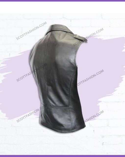 Sleeveless-Brando-Vintage-Motorcycle-Black-Leather-Jacket-back-side