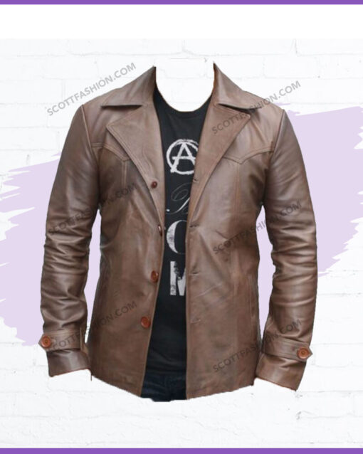 Vintage Style Leather Jacket