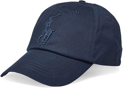 polo cap with leather strap
