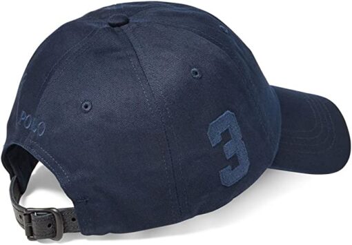 polo ralph lauren cap with leather strap