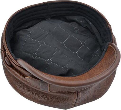 Fiddlers cap pure Leather