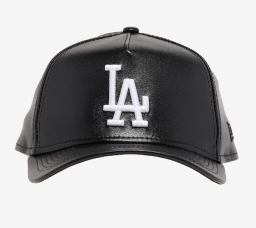 New Era MLB A Frame Leather Cap