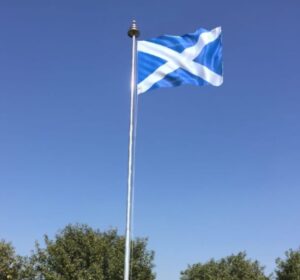 Scotland's National Flag