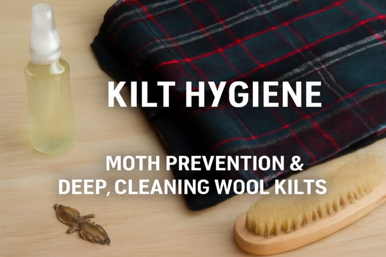 wash a wool kilt at home